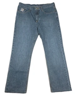 Cinch Silver Label Straight Leg Slim Fit Jeans 34X30 Blau Cowboy Western Rodeo - Bild 1 von 11