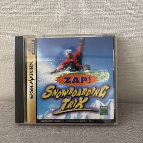 [SS] ZAP!SNOW BOARDING TRIX Sega Saturn Software /Only USA DDP shipping