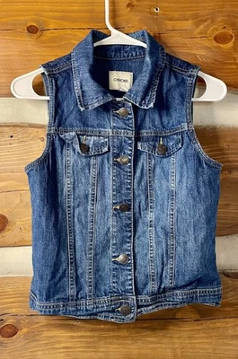 Cherokee XL 14/16 Denim Jean Vest - Image 1 of 3