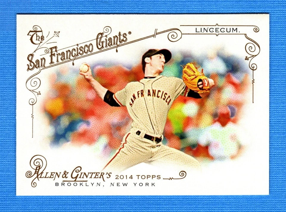 2014 Topps Allen & Ginter #32 Tim Lincecum San Francisco Giants - Image 1 of 1