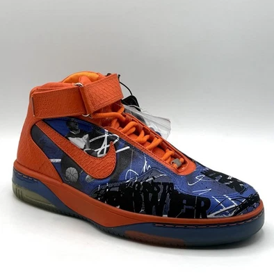 Nike Air Force 25 6 Pack Nate Robinson Orange Blue High-top 316258 481 sz 9, 9.5 - Image 1 of 4