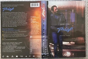 Thief (Blu-ray+DVD, 2015) Criterion Spine #691. Michael Mann. James Caan. - Imagen 1 de 1