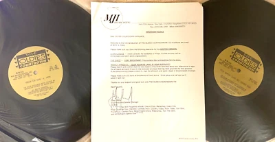 5/4/92 2 HR 60's/70's 'OLDIES COUNTDOWN SHOW', INTERVIEWS & SPECIAL FEATURES - Image 1 of 3