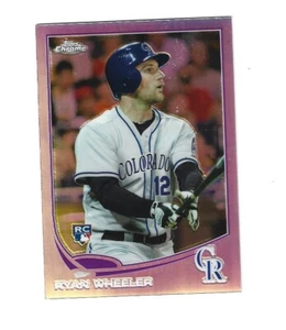 2013 Topps Chrome Refractors #71 Ryan Wheeler RC Colorado Rockies - Imagen 1 de 1