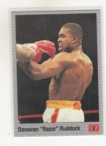 DONOVAN "RAZOR" RUDDOCK 1991 All World Boxing #131 Heavyweight Rookie RC Mint - Picture 1 of 2