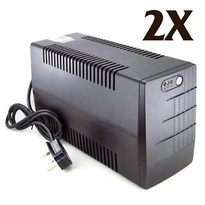 2X 1500SC ULTRA MAX UPS Uninterruptible Backup Power Supply Solution - Image 1 of 4