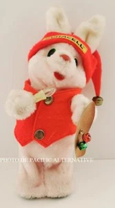 antique rabbit DURACELL Pere Noel Luftin - 34cm - plush automatic figure HS #01 - Picture 1 of 5