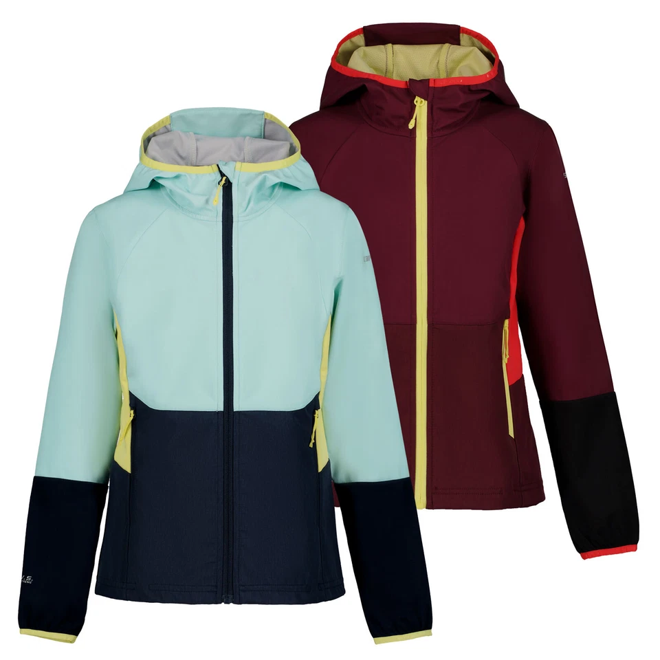 Icepeak Mädchen Softshelljacke Outdoorjacke Wanderjacke Funktionsjacke Kalaheo - Bild 1 von 1