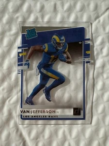 2020 Panini Chronicles Van Jefferson Clearly Donruss Rated Rookie RC #RR-VJ - Picture 1 of 2