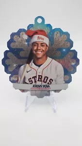 Jeremy Pena 2023 Topps Holiday Ornament Card #MLBDC-8 Houston Astros Box Topper - Picture 1 of 6