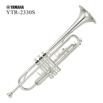 Trompeta Yamaha YTR-2330S acabado plateado con estuche rígido producto genuino nueva Foto 1 de 3