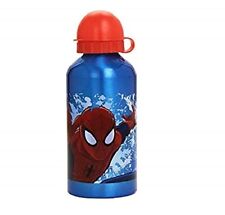 Spiderman Aluminium Water Bottle, Assorted Colours, 500 ml