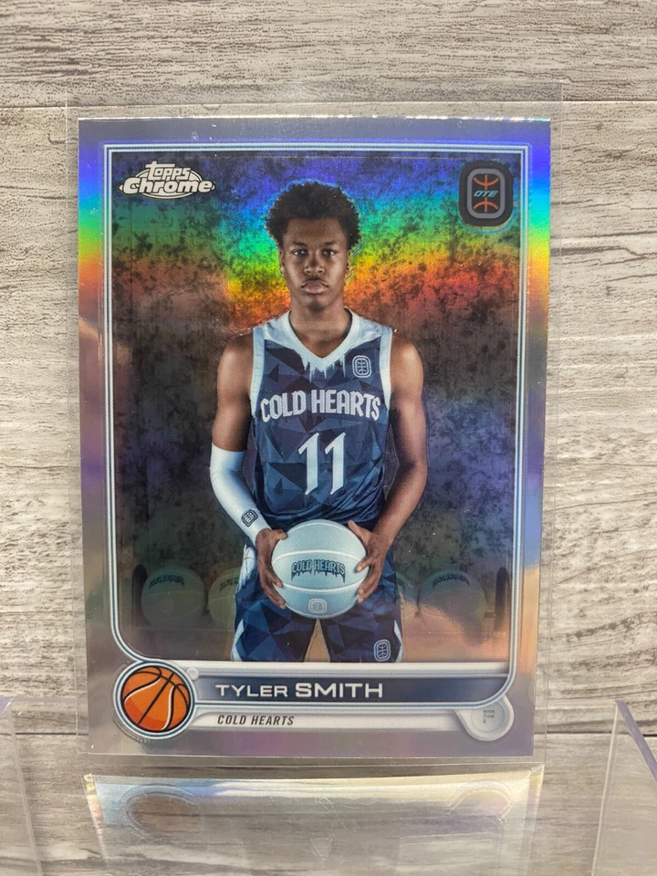 Tyler Smith RC 2023 Topps Chrome Refractor Overtime Elite #74 ROOKIE - Image 1 of 2
