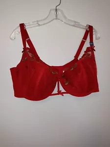 Ladies NWOT red bra by CACIQUE size 42DDD - Picture 1 of 2