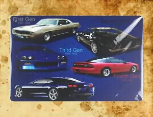 contemporary wall decor cars automobile tin metal sign - Picture 1 of 4