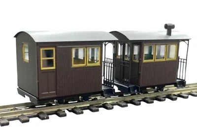 HOn30/HOe/HOn2-1/2 Narrow Gauge Passenger Coach & Combination Car Kit H0e 009 PH - Image 1 of 4