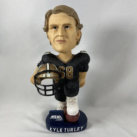 Kyle Turley New Orleans Saints Bobblehead 2002 Bobble Dobbles SGA Football NFL Cover