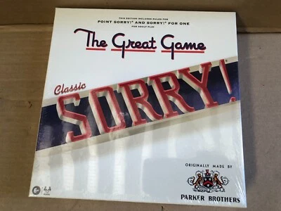 The Great Game Classic SORRY! Board Game - Hasbro Gaming  NEW In Plastic - Image 1 of 3