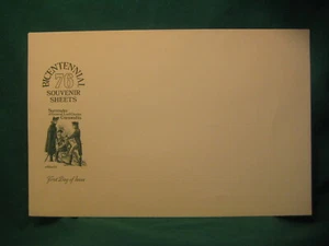Mint Envelope with Artmaster Cachet of Surrender of Cornwallis SS-No Stamps - Picture 1 of 2