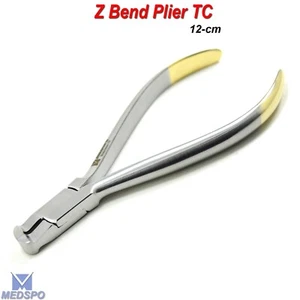 Alicate dental Z Bend TC Dental Arco Flejado Detalle Formando Ortodoncia CE - Imagen 1 de 5