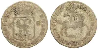 Netherlands / Nijmegen - 6 Stuivers 'Rijderschelling' 1688 - Image 1 of 3