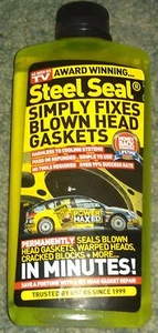 Steel Seal - Permanent Head Gasket Repair for all cars 16oz STEELSEAL - Foto 1 di 2
