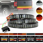 48" inch 432-LED Truck Strip Tailgate Turn Signal Brake Tail Reverse Light Bar