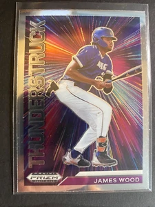 James Woods - 2021 Panini - Prizm Baseball Draft Picks Card #T-JW Thunderstruck - Bild 1 von 2