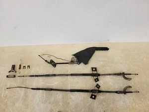1984-89 Nissan 300ZX 2+0 2 Seater Emergency E Brake Cables Lever Components SET - Picture 1 of 23