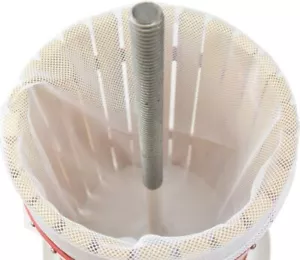Bolsa de filtro de prensa de frutas y vino de 3,2 galones de capacidad paquete de 10 EJWOX - Imagen 1 de 5