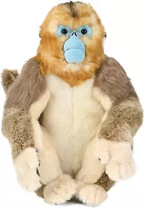 Golden Monkey Plush, Realistic Ape Stuffed Animal, Cute Plush Toy Gift for Kids, - Picture 1 of 7