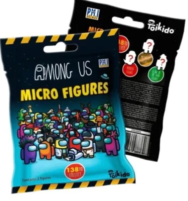 Among Us Micro Figures Collectable Figure - 2 Per Pack - Buy 1 Get 1 Free!!!!!!