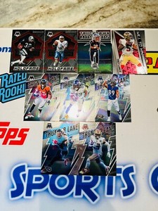 2022 NFL MOSAIC 9 CARD INSERTS! MAC JONES DEEBO COOK LANCE DERRICK HENRY