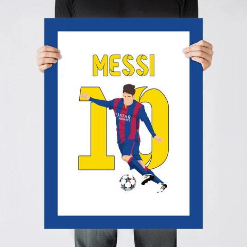 Messi Goal El Clasico, 2015 UCL Semi-Final Print/Poster/Wall-Art [Part 1 of 3] Cover