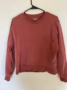 Athleta Women's Size S P Sweatshirt Light Weight Long Sleeves Cotton Blended - Picture 1 of 14