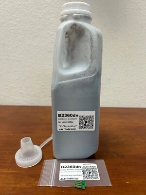 (280 g) Recarga de tóner B2360d para Dell B2360d, B2360dn, B3460dn, B3465dnf + Chip Foto 1 de 3