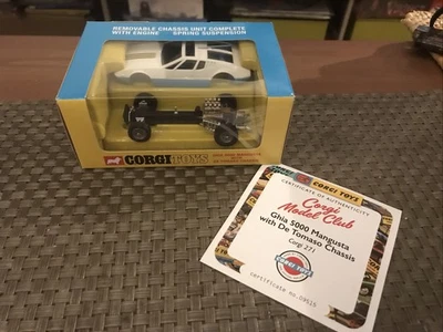 CORGI MODEL CLUB 271 GHIA 500 MANGUSTA WITH DE TOMASO CHASSIS  - NEUF - Photo 1/4