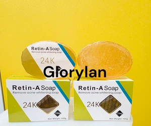 RETIN - A Remove Acne Soap 24K Anti-Aging Acne Removal & Brighten Skin Lotion. - Picture 1 of 12