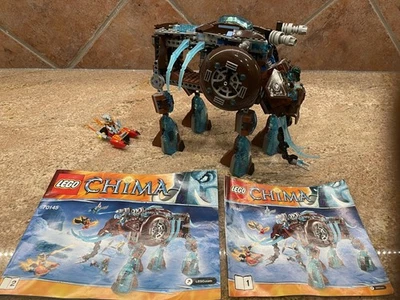 LEGO Chima Maula's Ice Mammoth Stomper Open Set 70145 95% Complete - Image 1 of 3