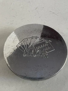 1 Player Wheels Chrome Pop-In Center Cap Part# NONE Stock# 4732 - Picture 1 of 4