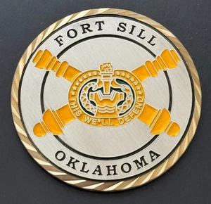 Fort Sill Oklahoma Combat Training Challenge Münze Medaille Medaille - Bild 1 von 2