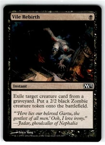 MTG Magic The Gathering Vile Rebirth Common Near Mint - Picture 1 of 2