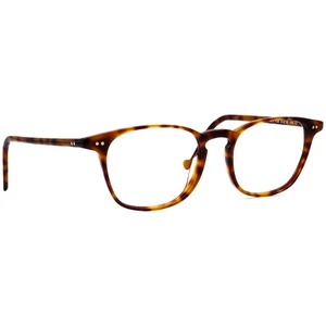 Jean Lafont Eyeglasses Glen 5156 Brown Havana Square Frame France 50[]18 145 - Picture 1 of 6