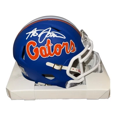 STEVE SPURRIER SIGNED AUTOGRAPH FLORIDA GATORS SIGNED MINI HELMET BECKETT BAS - Image 1 of 4