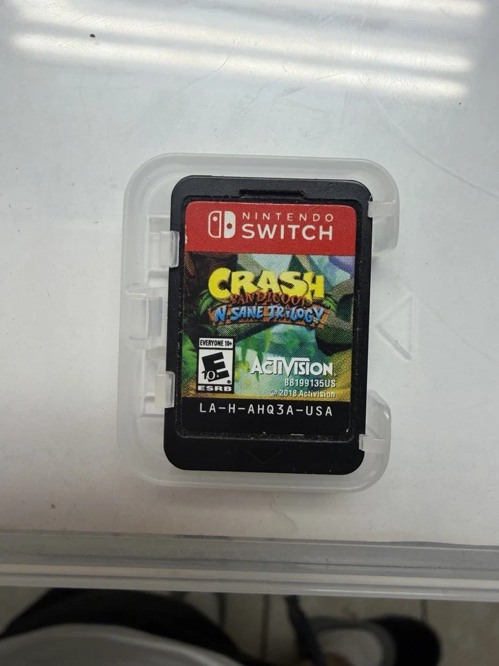 Crash Bandicoot N. Sane Trilogy - Estuche Genérico Nintendo Switch Foto 1 de 2