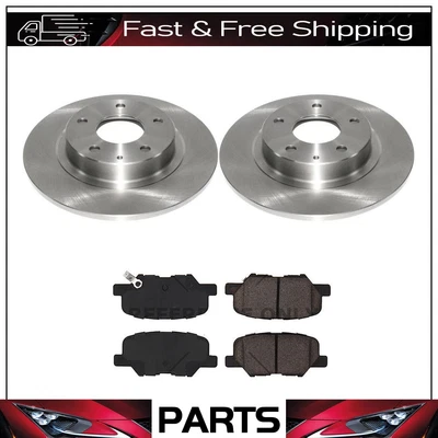 Rotores de freno traseros y pastillas de freno de cerámica para Mazda 2014-2015 6 Foto 1 de 4