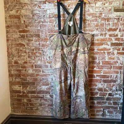 Real Tree 10X Gore-tex Bibs Rainwear Camo Hunting Size xxl - Image 1 of 4