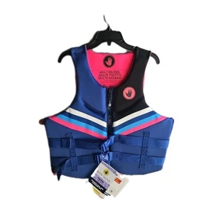 Damen Blau & Rosa Body Glove Evoprene PFD Schwimmweste Schwimmweste XXL XXXL Neu - Bild 1 von 4