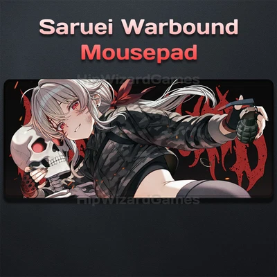 Tappetino mouse Gamersupps Waifu Vtuber - Saruei Warbound - goccia limitata - PREVENDITA - Immagine 1 di 2