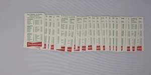 Historische 1974-75 AHL Baltimore Clippers Zeitplan Karte Posten von 30 guten Partygeschenken - Bild 1 von 4